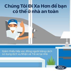 Ford Việt Nam triển khai các dịch vụ hỗ trợ khách hàng trong mùa dịch Covid-19